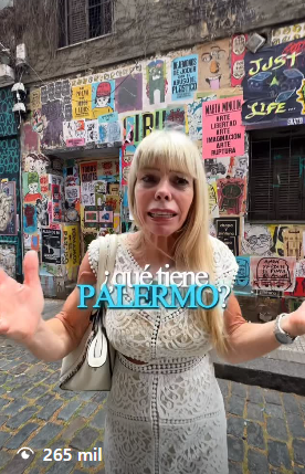 Video viral Palermo - 265 mil views