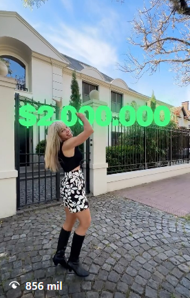 Video viral casa $2.000.000 - 856 mil views